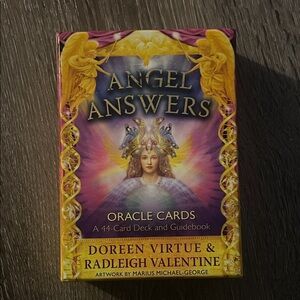 Angel Answers Oracle Cards - RARE original print with gold edges